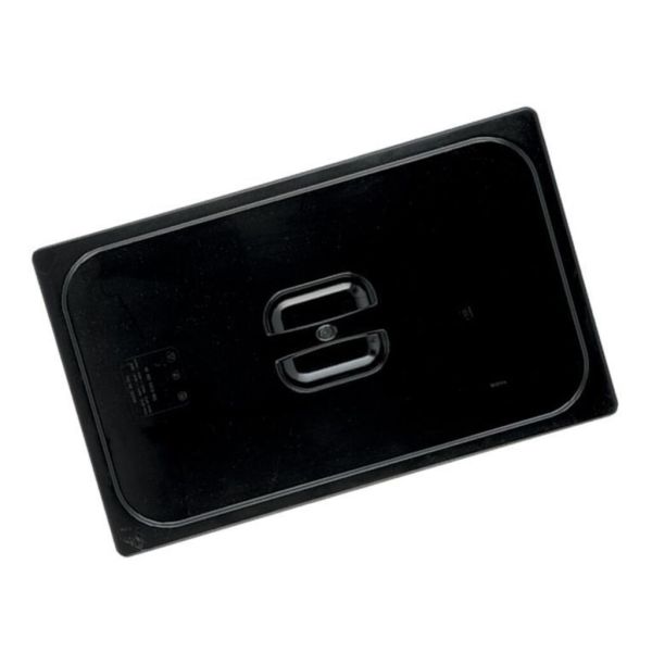 Крышка для гастроемкости 1/2 поликарбонат черная P.L.