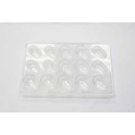 Форма для шоколада "Киндер сюрприз" 15 ячеек 54*33*22 мм, поликарбонат, P.L. Proff Cuisi