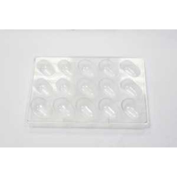 Форма для шоколада "Киндер сюрприз" 15 ячеек 54*33*22 мм, поликарбонат, P.L. Proff Cuisi