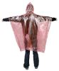 Дождевик-пончо сиреневый, PE 0.02 мм