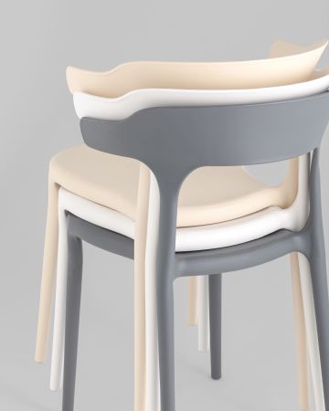 Стул Hansen пластик серый