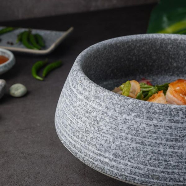 Салатник 1100 мл d 20,2 см h9,5 см Stone Untouched Taiga P.L. Proff Cuisine [1]