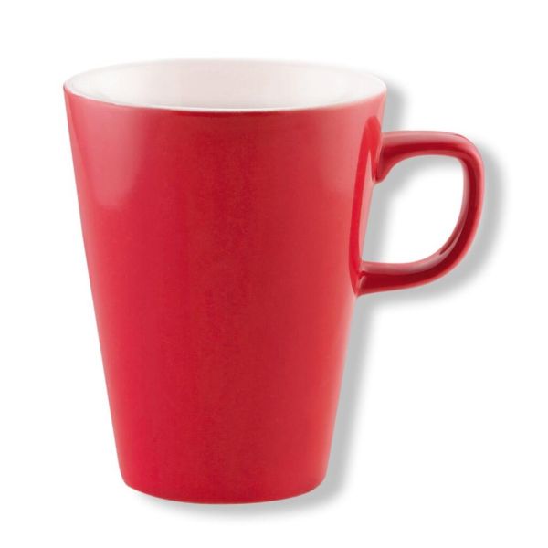 Кружка 200 мл красная d 7,8 см h10 см Barista (Бариста) P.L. Proff Cuisine [6]