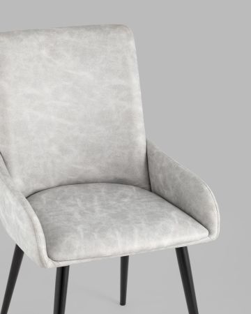 Стул Мюнхен искусственная замша светло-серый