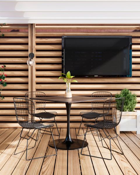 Стол обеденный Strong Square 90х90 орех