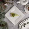 Тарелка 21,5*21,5 см h2,2 см квадратная белая фарфор P.L. Proff Cuisine [4]