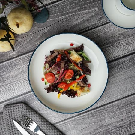 Тарелка с бортом d 23,5 см h4,6 см 1190 мл Bakery Fusion P.L. Proff Cuisine [6]