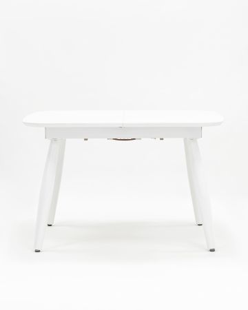 Стол обеденный Чикаго раскладной 120-160*90 белый