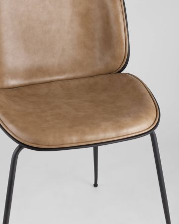 Стул Beetle PU бежевый