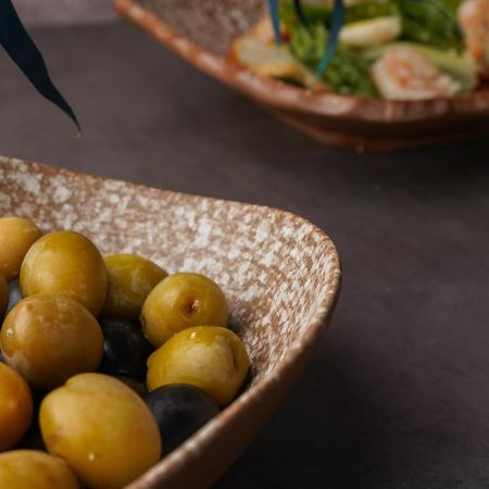 Салатник 300 мл 16*14 см h5,2 см Brown Untouched Taiga P.L. Proff Cuisine [6]