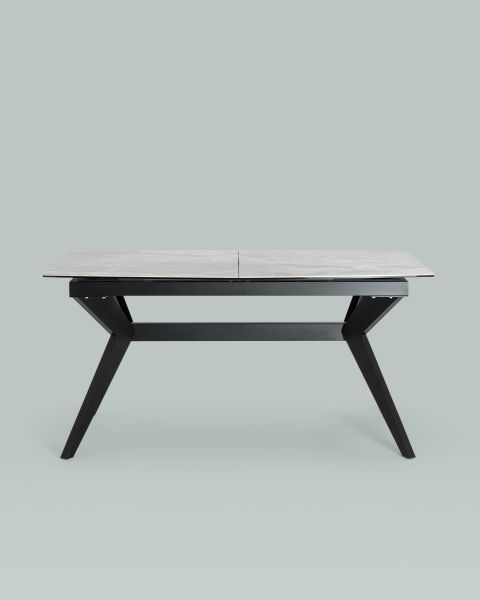 Стол обеденный Аркада раскладной 160-210*90 керамика темная