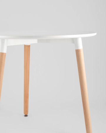 Стол DST круглый белый