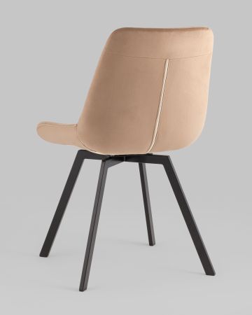 Стул вращающийся Флекс велюр капучино