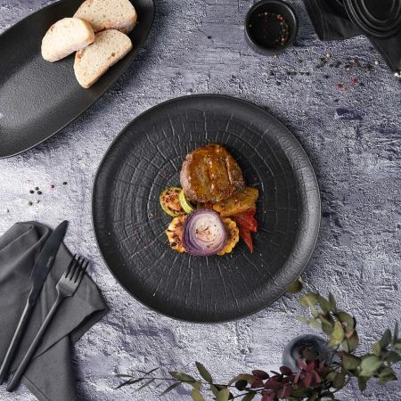 Тарелка d 29,5 см Black Raw Stellar P.L. Proff Cuisine [3]
