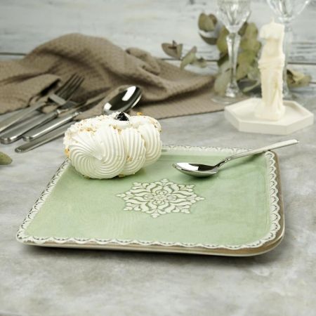 Тарелка квадратная 23*23 см Rome By Bone Innovation [1]