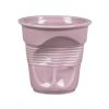 Чашка 225 мл кофейная без ручки сиреневая d 8,6 см h8,5 см мятая Barista (Бариста) P.L. [6]