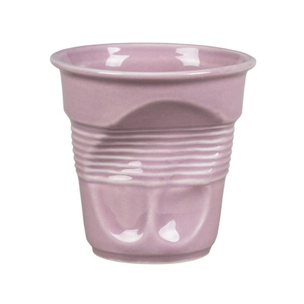 Чашка 225 мл кофейная без ручки сиреневая d 8,6 см h8,5 см мятая Barista (Бариста) P.L. [6]