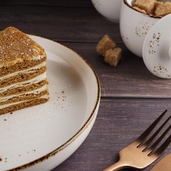 Тарелка с бортом d 21,5 см h4 см Grace Noble [4]