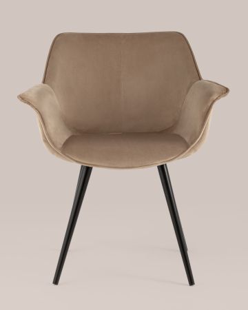 Стул Мэйсон велюр капучино