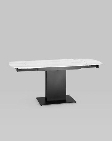 Стол обеденный Хлоя раскладной 120-180*90 керамика светлая