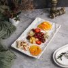 Блюдо прямоугольное 34*20 см h3 см Crumpled Style белое фарфор P.L. Proff Cuisine [3]