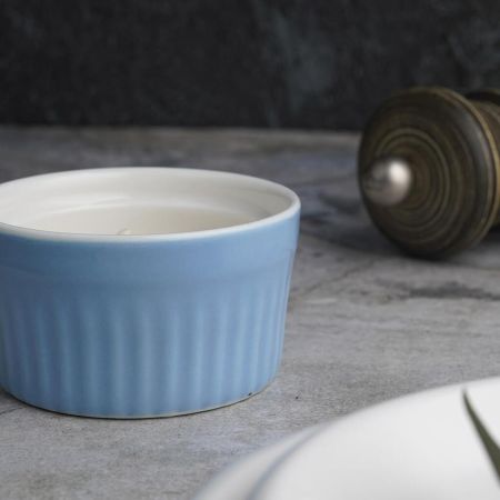 Соусник  80 мл 6,5 см Рамекин круглый голубой фарфор P.L. Proff Cuisine [10]