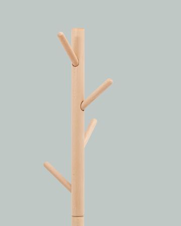 Вешалка напольная Hook светлое дерево