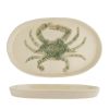 Блюдо овальное 29*18 см h2,5 см Crab Green Frutti di Mare P.L. [1]
