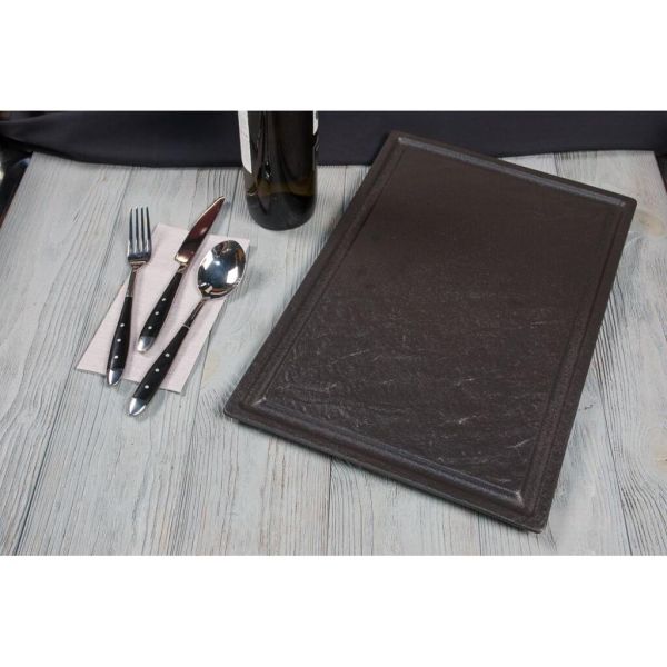 Блюдо прямоугольное 42*28 см h1,6 см Black Raw Stellar P.L. Proff Cuisine [1]