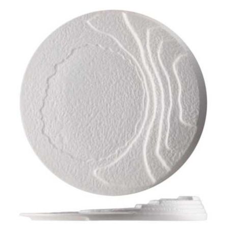 Тарелка d 26 см Oyster белая фарфор P.L. Proff Cuisine [2]