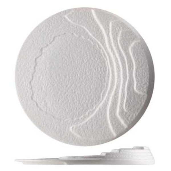 Тарелка d 26 см Oyster белая фарфор P.L. Proff Cuisine [2]