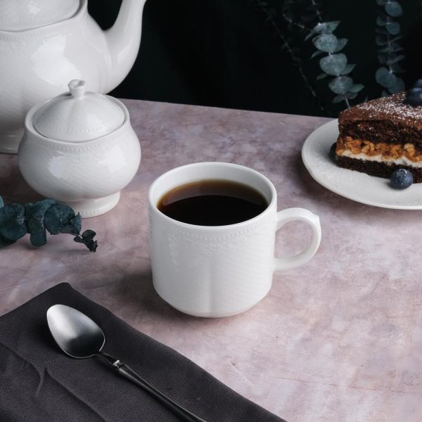 Кружка 300 мл белая d 8,6 h8,5 см Aristocrat Stackable Noble [6]