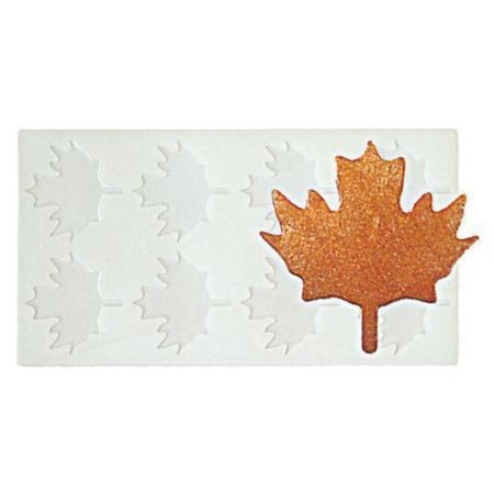 Форма кондитерская "Лист кленовый" 8 ячеек 55*57 мм силикон P.L.