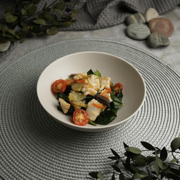 Салатник 500 мл d 17 см h5 см Light Grey Noble [6]