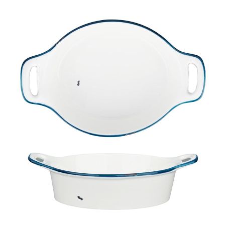 Блюдо овальное 25*16,1 см h5,5 см 880 мл с ручками Bakery Fusion P.L. Proff Cuisine [2]