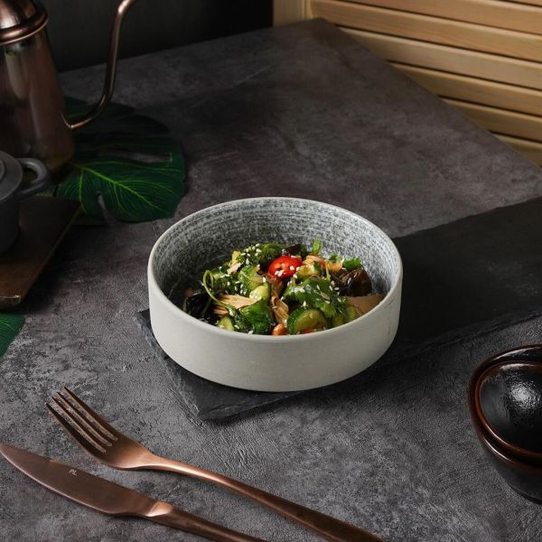 Салатник 500 мл d 16,1 см h4,5 см глазурь Glossy Stone Untouched Taiga P.L. Proff Cuisine [1]