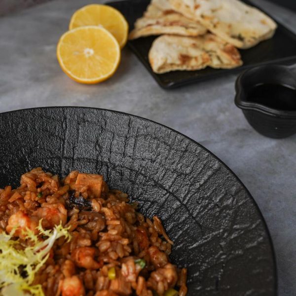 Салатник 900 мл d 22,5 см h5,4 см Black Raw Wood P.L. Proff Cuisine [3]