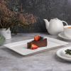 Блюдо прямоугольное 26*17 см h2 см белое фарфор P.L. Proff Cuisine [6]