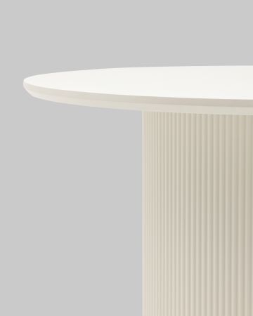 Стол обеденный Ballet 100*75 молочный