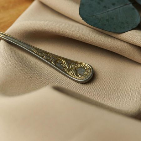 Ложка чайная 14,3 см матовая с золотом Lord Vintage Style P.L. Proff Cuisine [12]