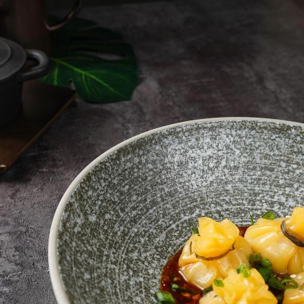 Салатник 850 мл d 23,6 см h5,8 см глазурь Glossy Stone Untouched Taiga P.L. Proff Cuisine [1]