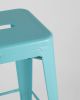 Стул барный TOLIX голубой матовый