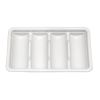 Контейнер для столовых приборов 4 отд., пластик 50*30*9,5 см P.L. Proff Cuisine