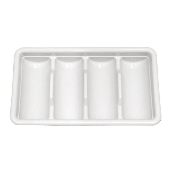 Контейнер для столовых приборов 4 отд., пластик 50*30*9,5 см P.L. Proff Cuisine