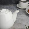 Чайник 400 мл d 10,5 см h10,5 см белый фарфор "Вевил" P.L. Proff Cuisine [1]