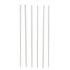 Трубочки 0,3*24 см прямые 1000 шт прозрачные пластик P.L.