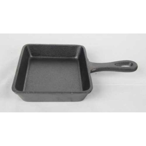 Сковорода для подачи 13*11 см прямоуг. чугун P.L. Proff Cuisine