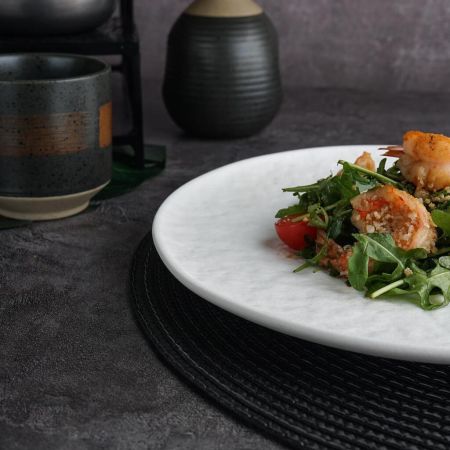 Тарелка d 24,7 см h2,2 см White Matt Panasia P.L. Proff Cuisine [4]