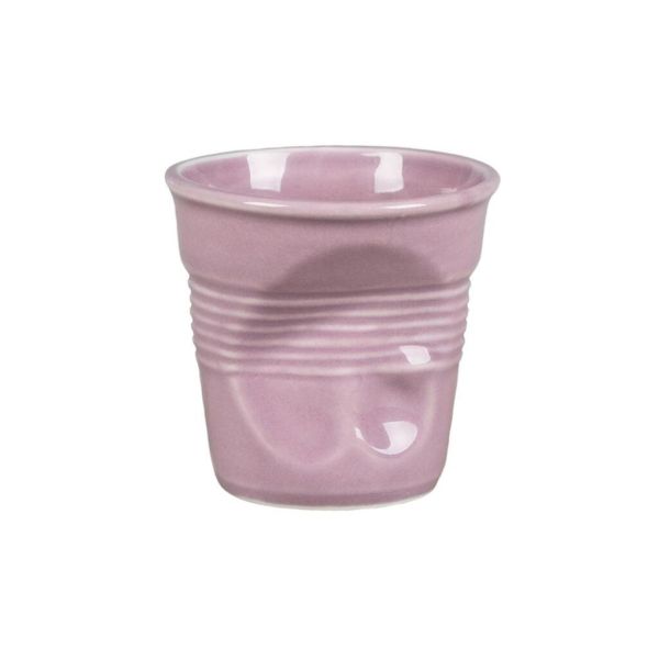 Чашка  90 мл кофейная без ручки сиреневая d 6,4 см h6 см мятая Barista (Бариста) P.L. [6]
