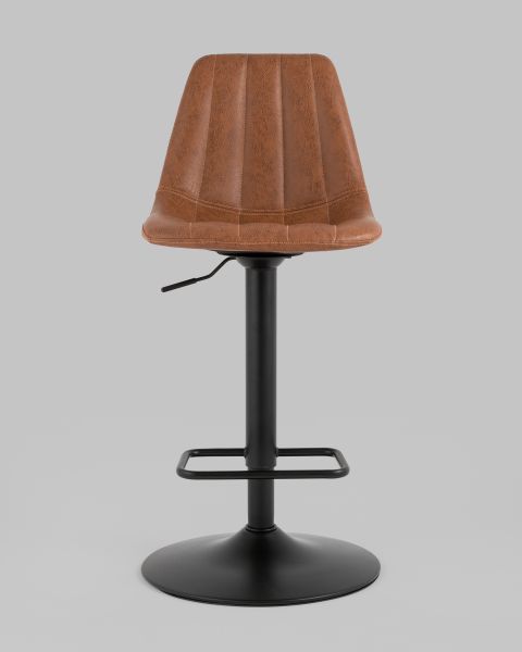 Стул барный Code экокожа коричневый